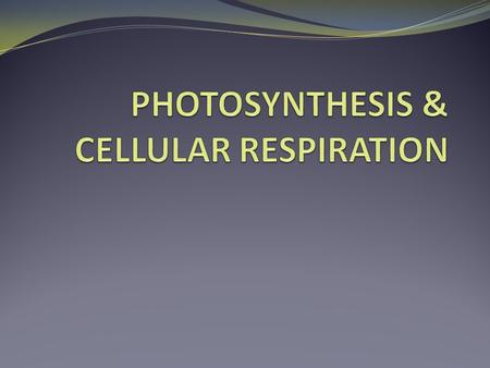 ENERGY IN THE CELL ENERGY CONVERSIONS PHOTOSYNTHESIS CELLULAR RESPIRATION ATP for cell usage Is about Starting with Transformed by Converted to.