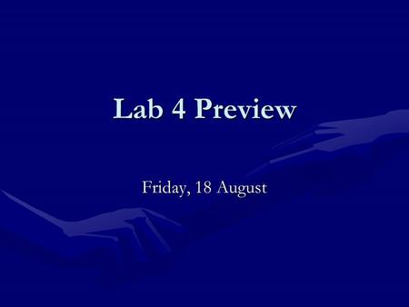 Lab 4 Preview Friday, 18 August. SEQUENTIAL CIRCUITS Design Using Flip-flops Review of Digital I.
