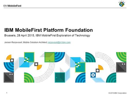 IBM MobileFirst Platform Foundation