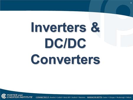 Inverters & DC/DC Converters