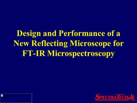 Infinity Corrected Microscope Optics