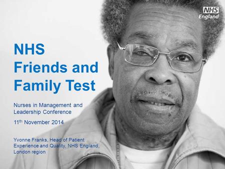 NHS Friends and Family Test