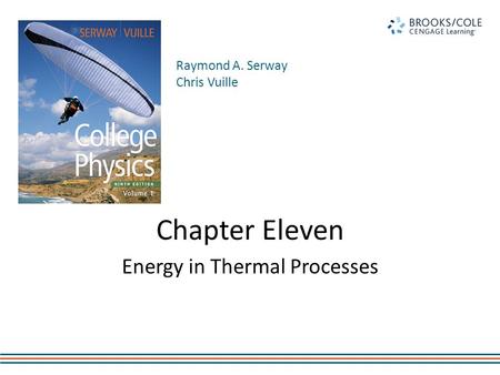 Energy in Thermal Processes