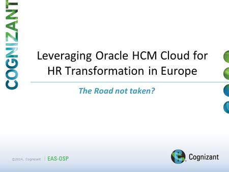 Leveraging Oracle HCM Cloud for HR Transformation in Europe