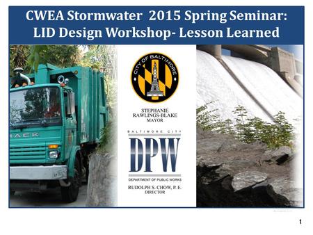 Stormwater Management 101: Implementation Options through Partnerships