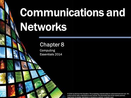 Communications and Networks