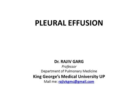 King George’s Medical University UP
