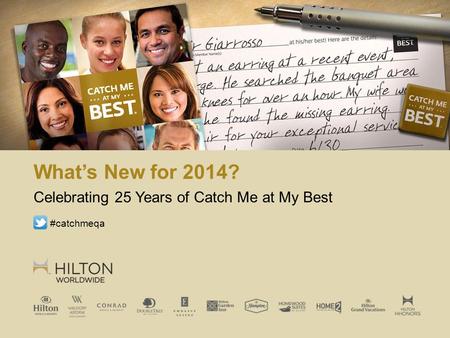 What’s New for 2014? Celebrating 25 Years of Catch Me at My Best #catchmeqa.