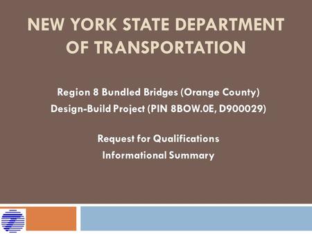 New York State Department of Transportation