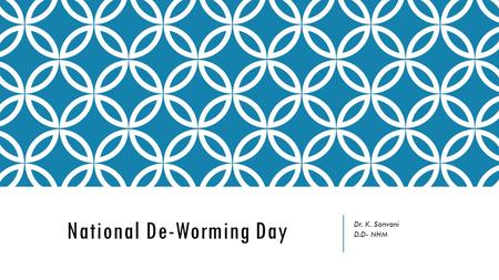 National De-Worming Day