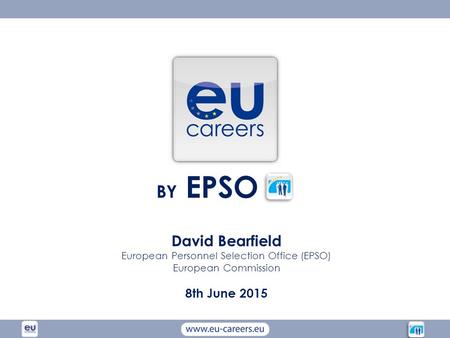 European Personnel Selection Office (EPSO)