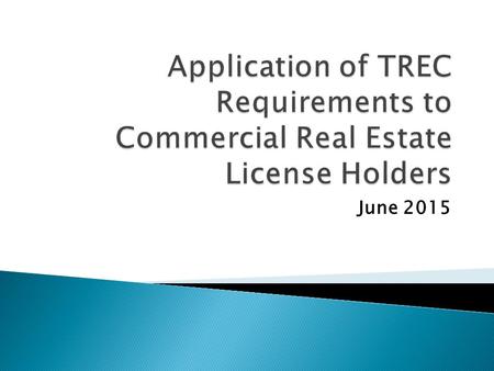 June 2015. TRECCCIM  May not discriminate on basis of protected class  May not steer  May not inquire about, respond to or facilitate inquiries which.