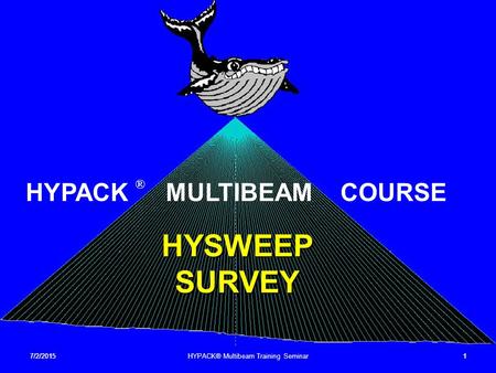 HYPACK® Multibeam Training Seminar