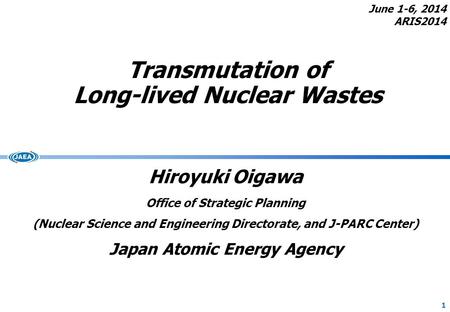 Transmutation of Long-lived Nuclear Wastes