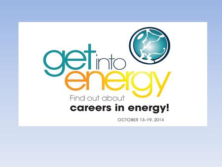 What’s behind the amazing light show and the booming wall of sound? Energy. Energy is all around us but have you ever considered a career in energy?