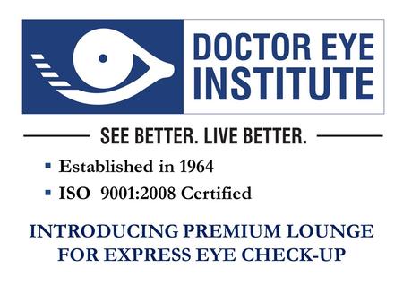 Established in 1964  ISO 9001:2008 Certified INTRODUCING PREMIUM LOUNGE FOR EXPRESS EYE CHECK-UP.