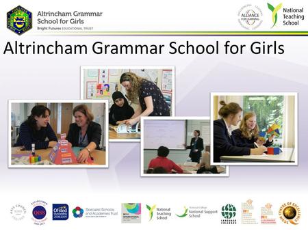 Altrincham Grammar School for Girls. Year 12 Higher Education Evening 26 th February 2015 What Parents and Students Need to Know for a Successful Higher.