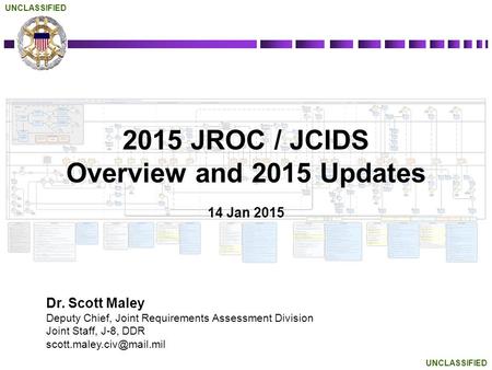 2015 JROC / JCIDS Overview and 2015 Updates 14 Jan 2015