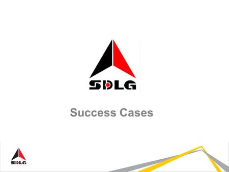 Success Cases. Asiandina Chile - Constructora Visol (2 x LG958L) Customer: Application: Movement of sand and gravel In the beginning in support activities,