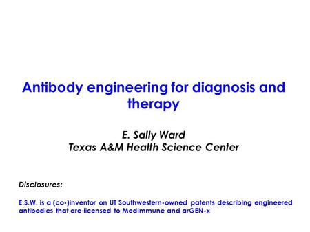 Antibody engineering for diagnosis and therapy