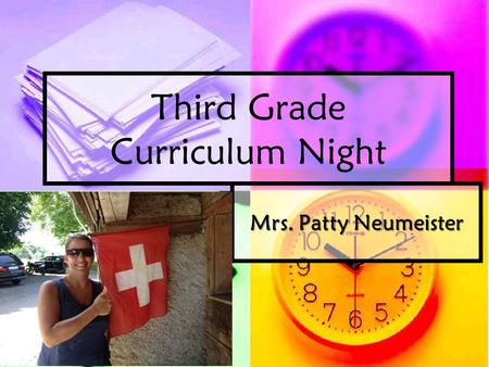 Third Grade Curriculum Night