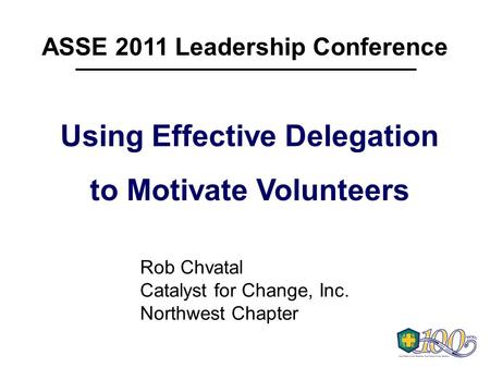 Using Effective Delegation to Motivate Volunteers