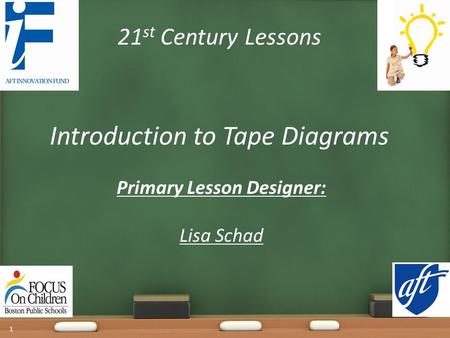 Introduction to Tape Diagrams
