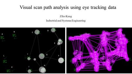 Visual scan path analysis using eye tracking data