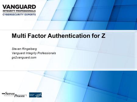 Multi Factor Authentication for Z