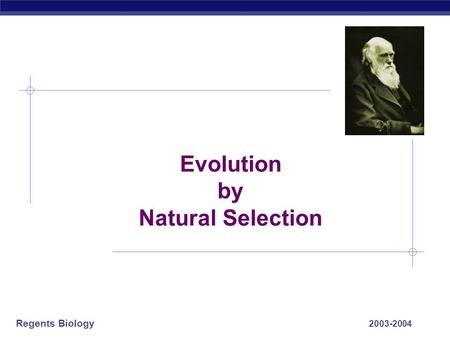 Regents Biology 2003-2004 Evolution by Natural Selection.