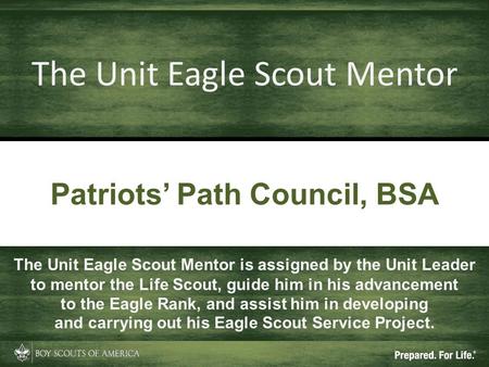Patriots’ Path Council, BSA