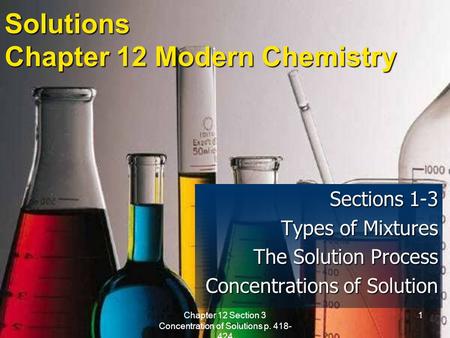 Solutions Chapter 12 Modern Chemistry