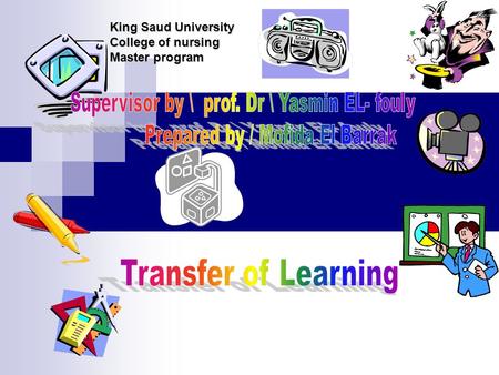 King Saud University College of nursing Master program.