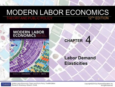 4 Labor Demand Elasticities.