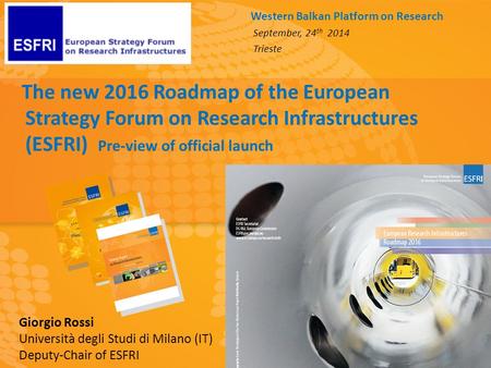 Research Infrastructures Roadmap 2010