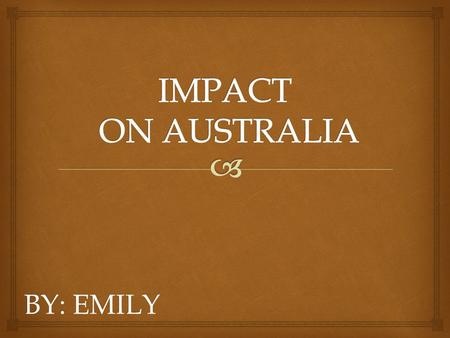 BY: EMILY.  By the late 1840s the situation had changed. The English Government, was now worried about the security of Australia, and was trying to increase.