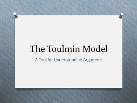 A Tool for Understanding Argument