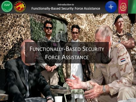 Functionally-Based Security Force Assistance