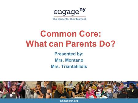 Common Core: What can Parents Do?