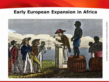 TEKS 8C: Calculate percent composition and empirical and molecular formulas. Early European Expansion in Africa.