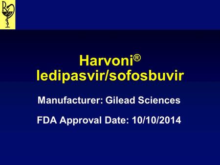 Harvoni® ledipasvir/sofosbuvir