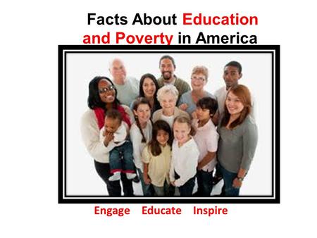 Facts About Education and Poverty in America