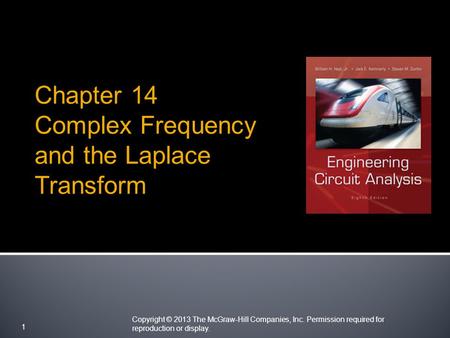 Complex Frequency and the Laplace Transform