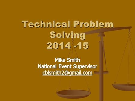 Technical Problem Solving 2014 -15. Gathering data, Gathering data, Processing data, and Processing data, and Using this data to solve the given problem.