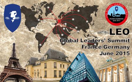 Paris 20th June to Berlin 28th June. A rare opportunity to mix business with pleasure. Meet LEO leaders from around the world and share knowledge. The.