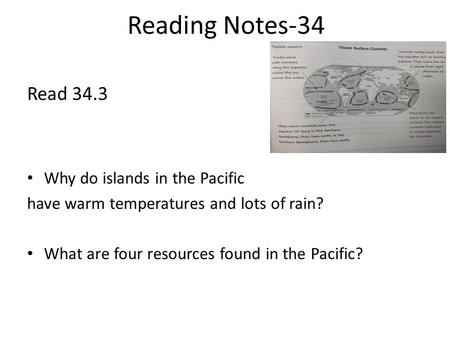 Reading Notes-34 Read 34.3 Why do islands in the Pacific