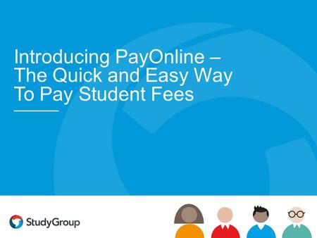 Introducing PayOnline – The Quick and Easy Way To Pay Student Fees.