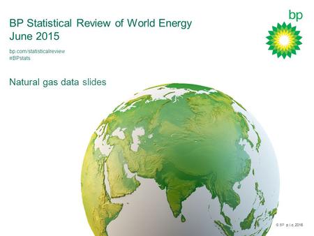 BP Statistical Review of World Energy June 2015
