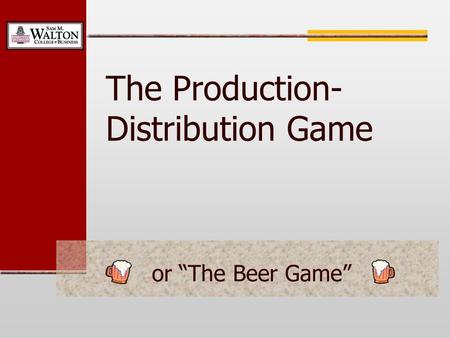 The Production-Distribution Game