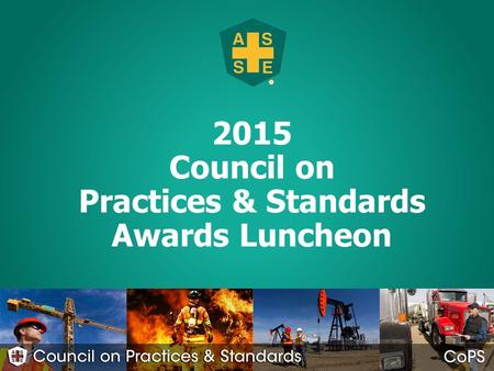 2015 Council on Practices & Standards Awards Luncheon 1.